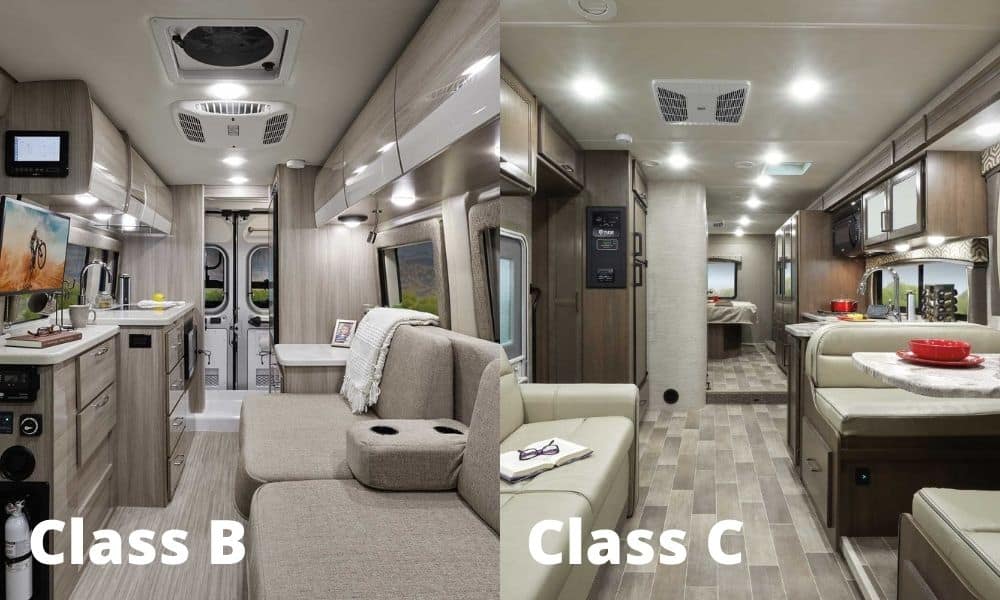 Interior Space Class B vs Class C