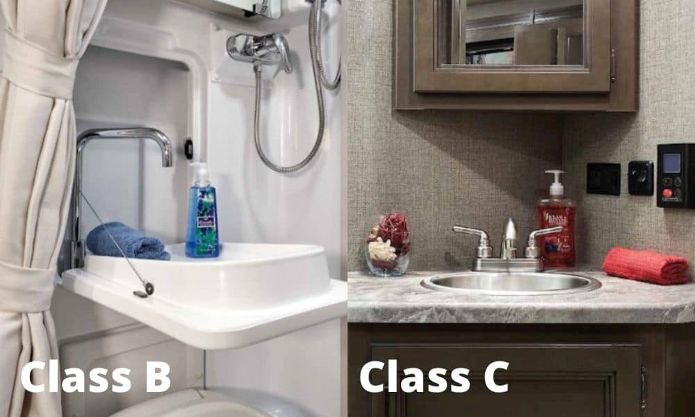 Class B Bathroom vs Class C Bathroom