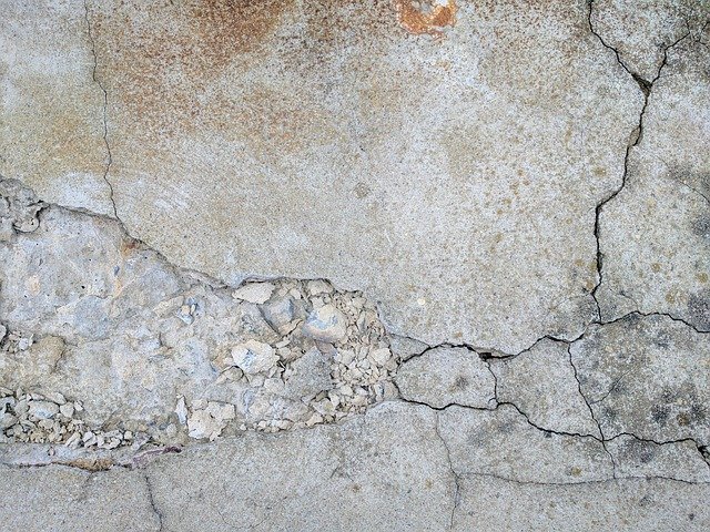 Damaged Concrete Driveway