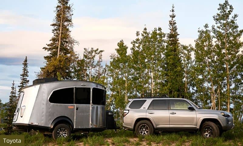 Toyota 4Runner Towing a Camper
