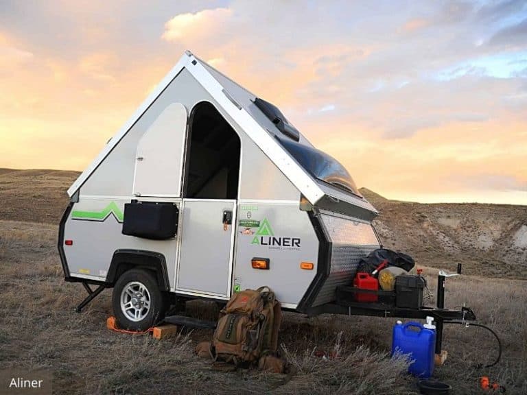 lightweight pop up travel trailers under 1500 lbs