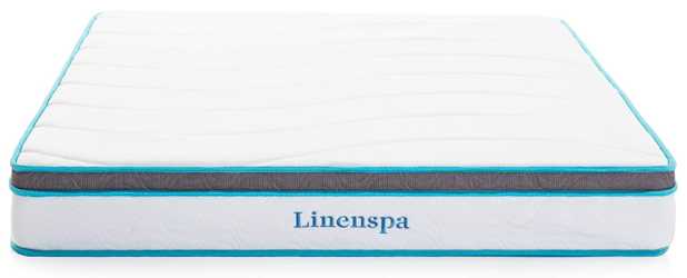 Linenspa Memory Foam and Innerspring Hybrid Mattress