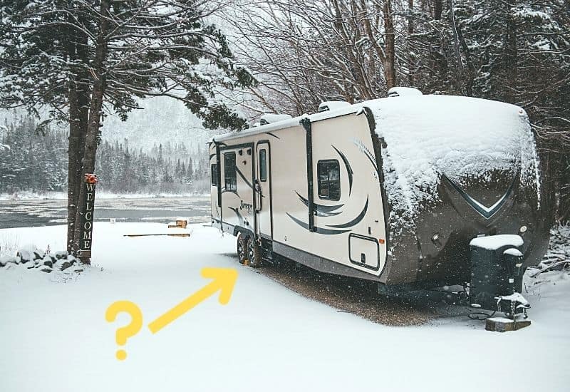 Should You Cover RV Tires in Winter