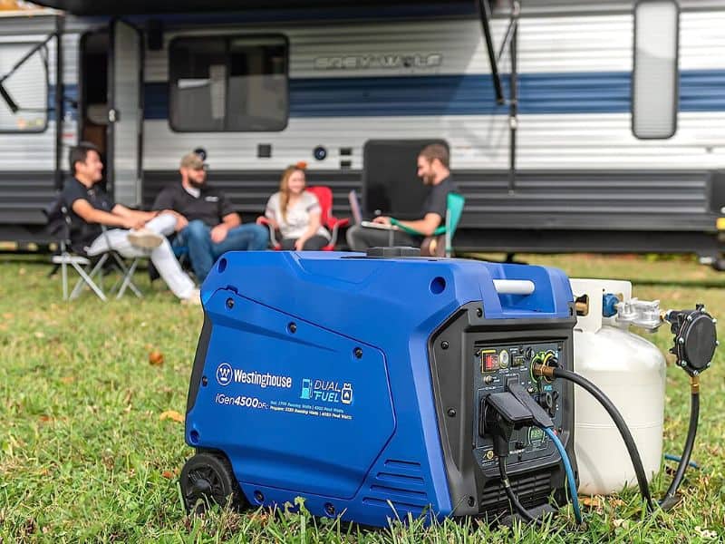 Dual Fuel RV Generator With Remote Start