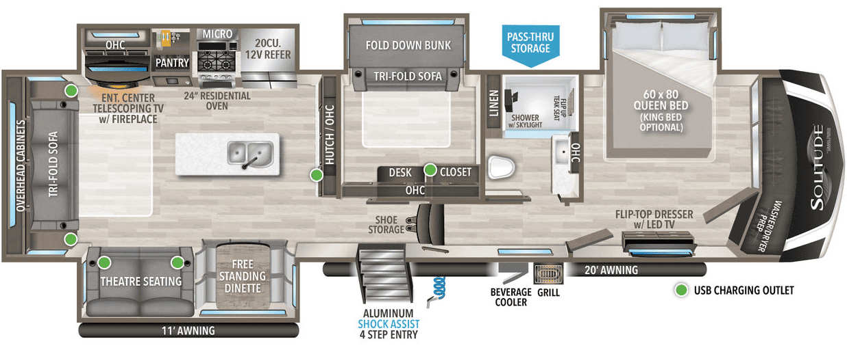 9 Must-See 5th Wheels With Office Space: Work From Anywhere - RV Owner HQ