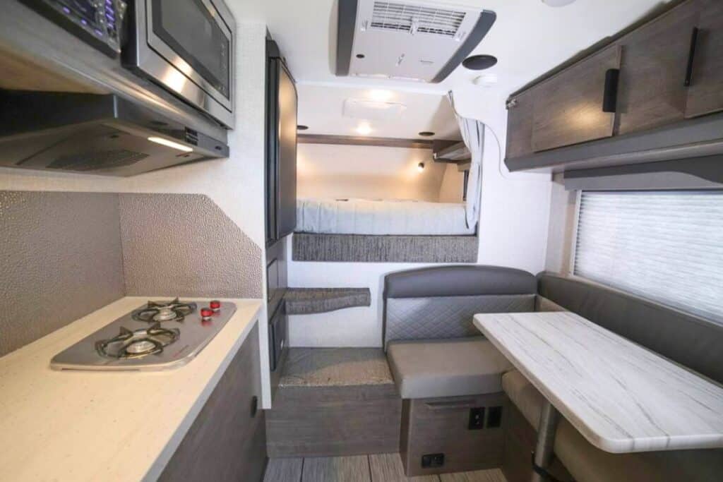 Lance 825 Truck Camper Interior