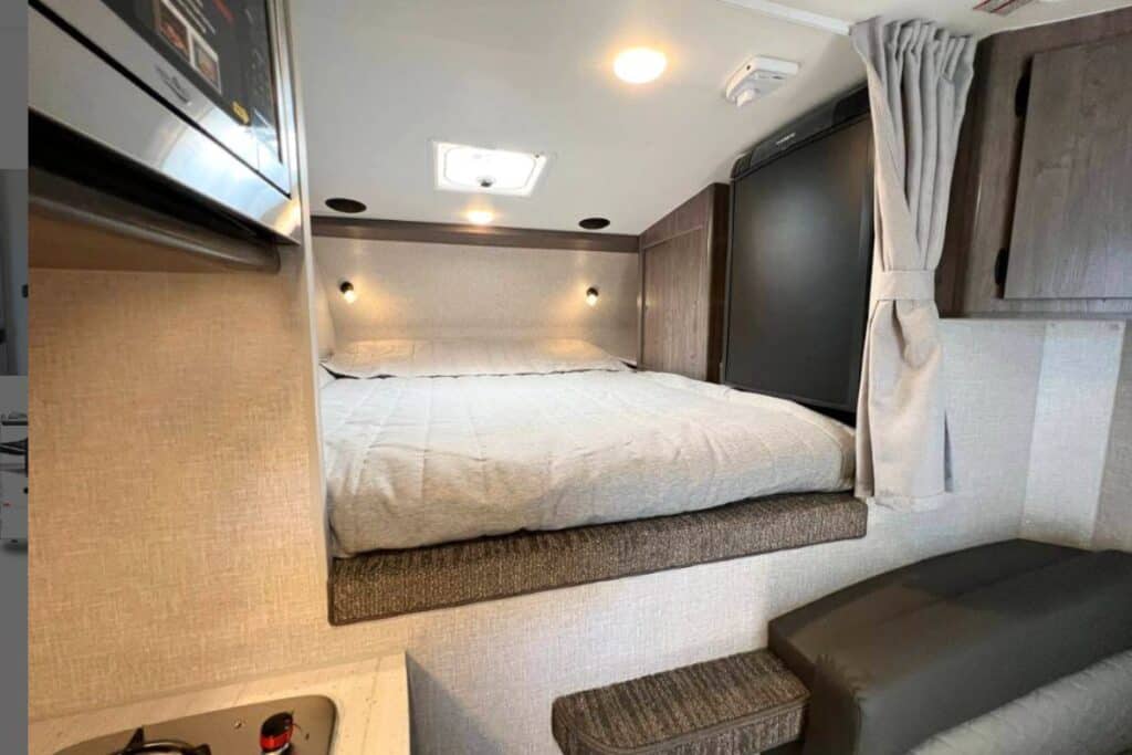 Lance 650 Truck Camper Bed