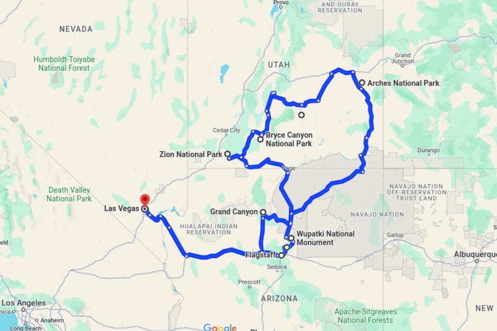 The Grand Circle Route
