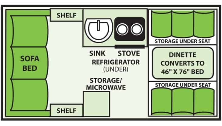 Aliner Classic Floorplan