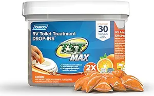 Camco TST MAX Camper / RV Toilet Treatment Drop-INs