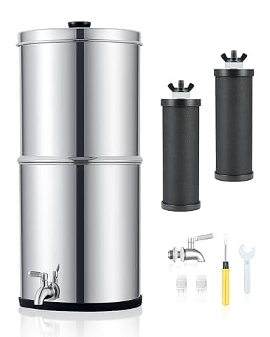 CO-Z Countertop Gravity-Fed Water Filter System