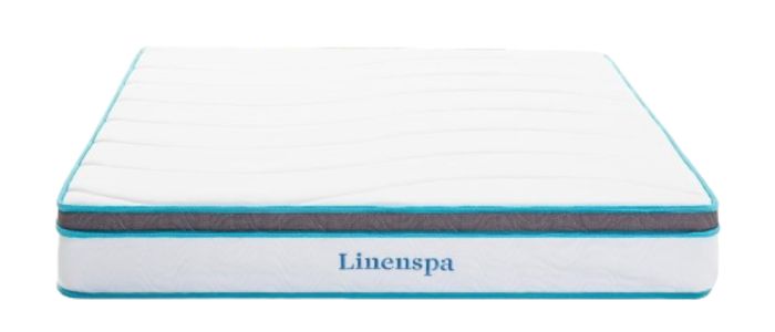 Linenspa 8 Inch Memory Foam and Spring Hybrid Mattress