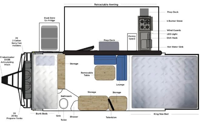 OPUS OP15 Floorplan