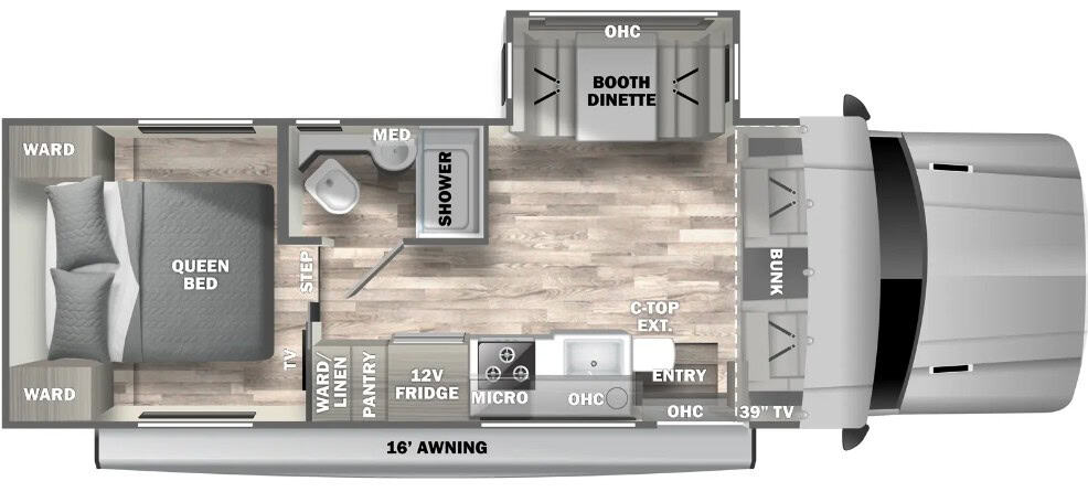 Dynamax Isata 5 28SS Floorplan