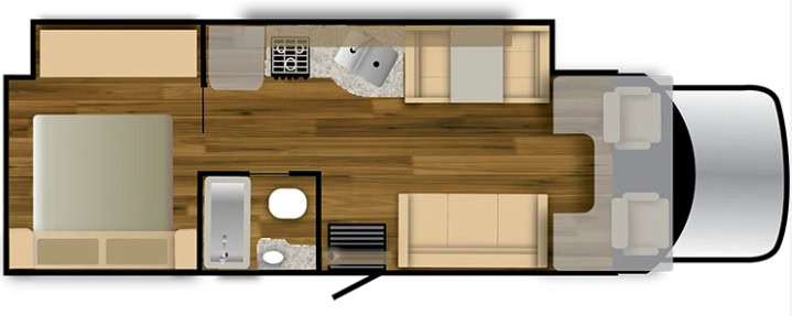 NeXus RV Rebel 30R Floorplan