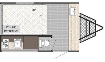 Sunset Park RV Sunray 139T Floorplan