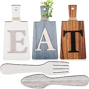 EAT Farmhouse Kitchen Sign