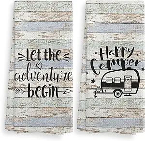 Happy Camper Hand Towel Set