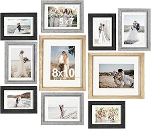 Picture Frame Photo Gallery Set