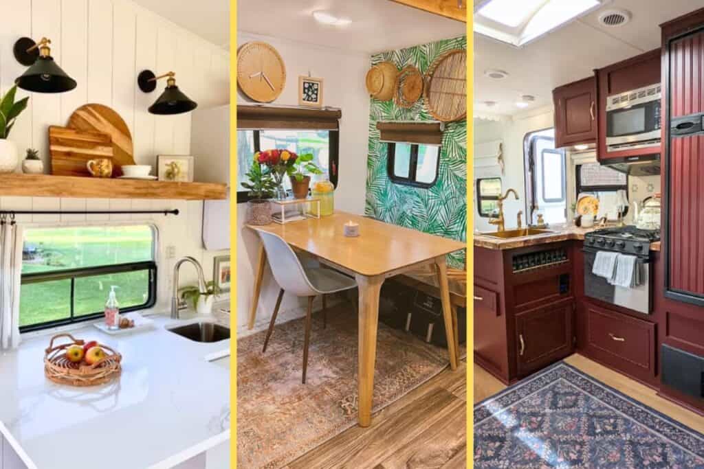 RV Kitchen Makeover