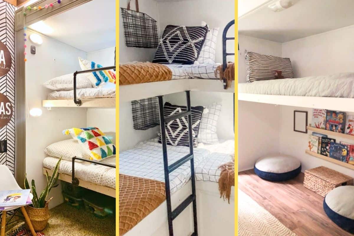 RV Remodel Bunkroom Ideas