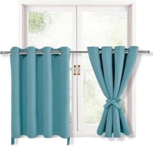 Turquoise RV Blackout Curtains