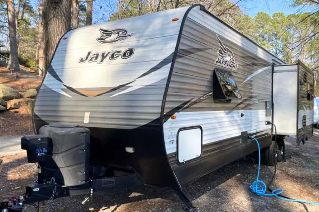 Jayco Jay Flight RV Hookups