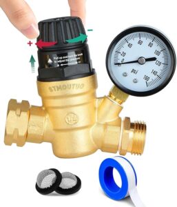 Adjustable RV Water Pressure Regulator