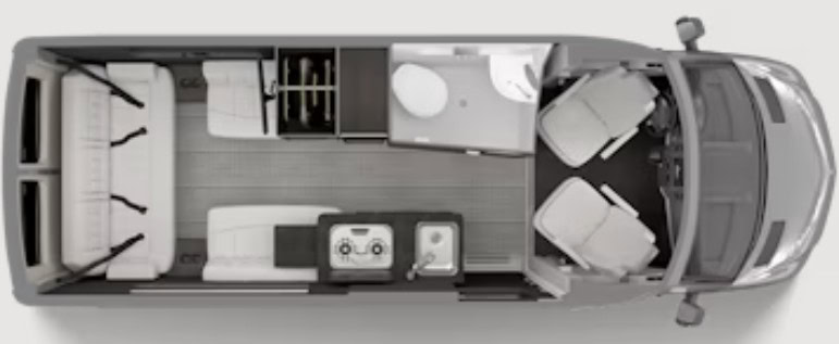 Airstream Interstate 19 Floorplan