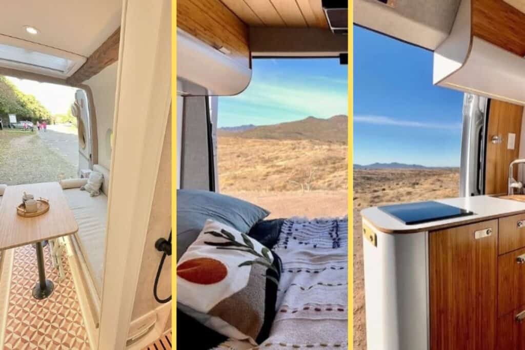 Camper Van Interior Ideas with a View