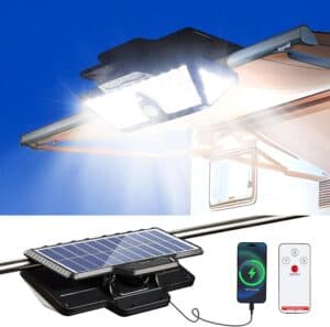 Clip On Solar RV Exterior Light