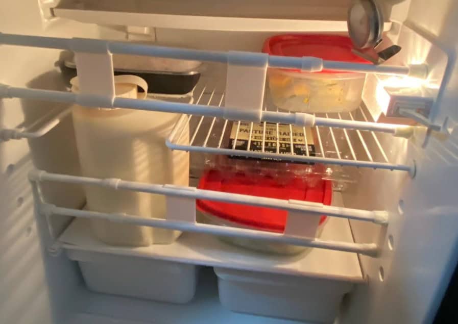 Double RV Refrigerator Bars