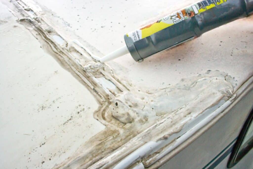 Inspecting & Resealing RV Roof Seams & Sealants