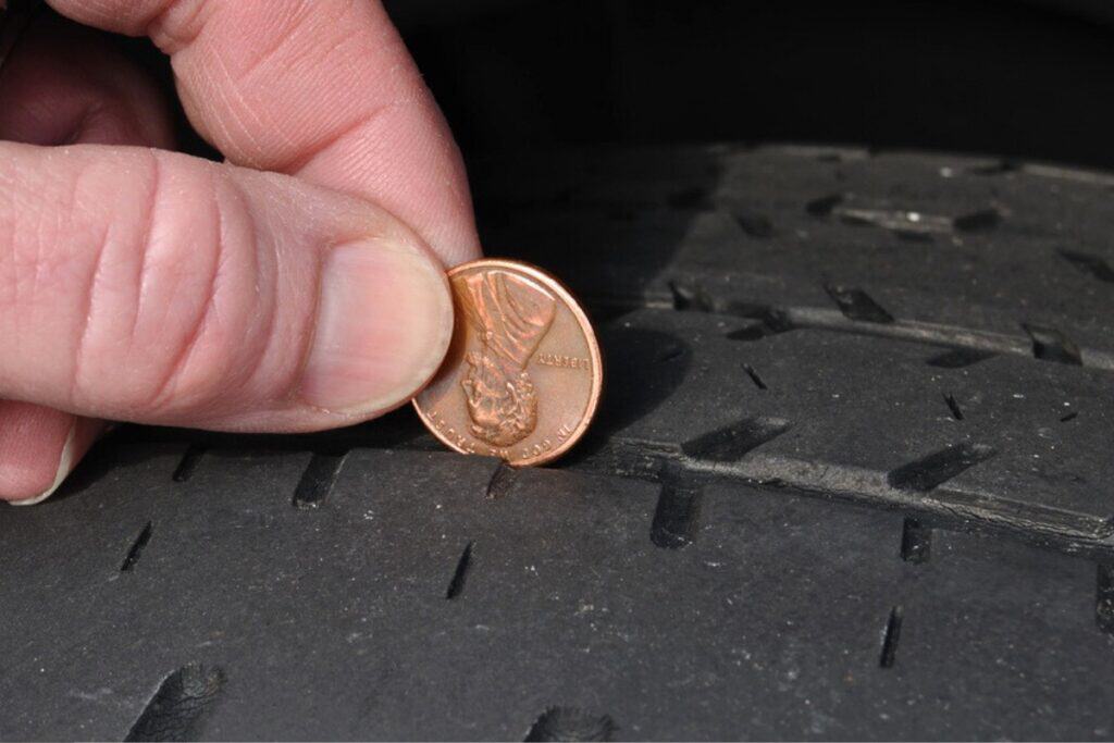 RV Tire Penny Test